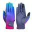 HY Equestrian Ombre Junior Riding Gloves - Navy/Vibrant