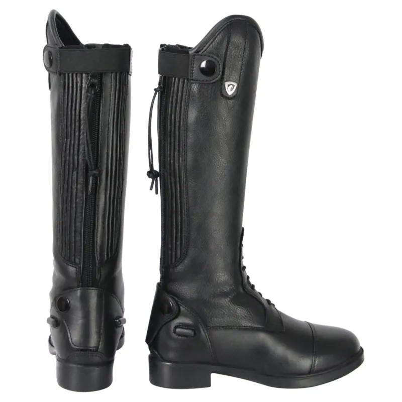 Hy Equestrian Scarlino Junior Field Tall Riding Boots - Black