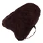 Hy Synthetic Fur Fabric Seat Saver - Brown
