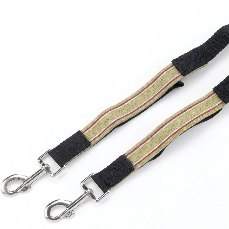 Hy Equestrian Elasticated Side Reins - Black
