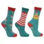 HyFASHION Bamboo Christmas Junior Socks 3 Pack - Elf