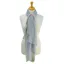HyFASHION Printed Scarf - Fox and Rabbit/Oatmeal/Ginger Snap Brown