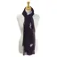 HyFASHION Printed Scarf - Fox and Rabbit/Purple/Gardenia White
