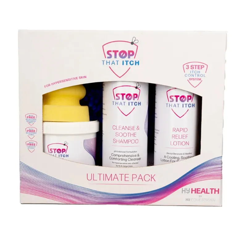 Hy Equestrian HyHEALTH STOP THAT ITCH! Ultimate Pack-1