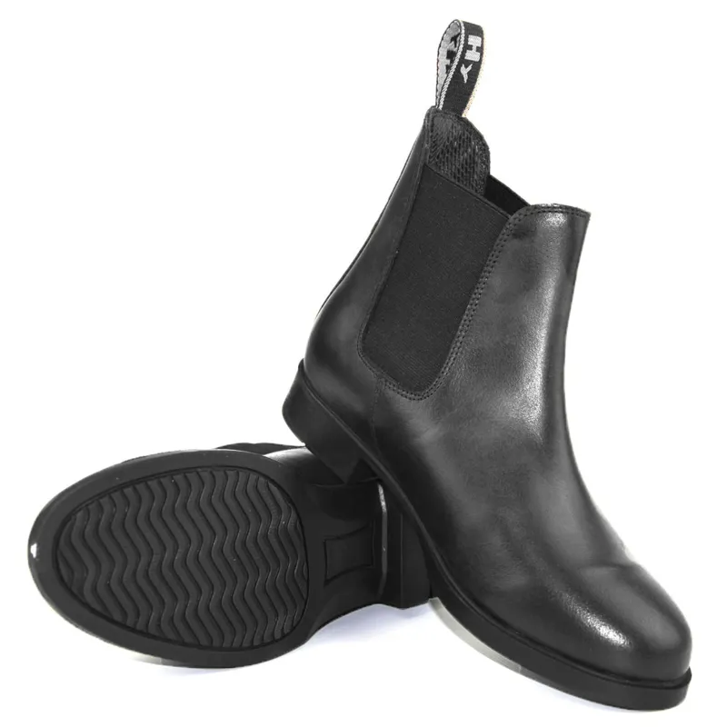 Hy Equestrian Durham Junior Jodhpur Boots - Black
