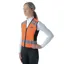 HyVIZ Fluorescent Waistcoat Please Pass Wide and Slow - Orange