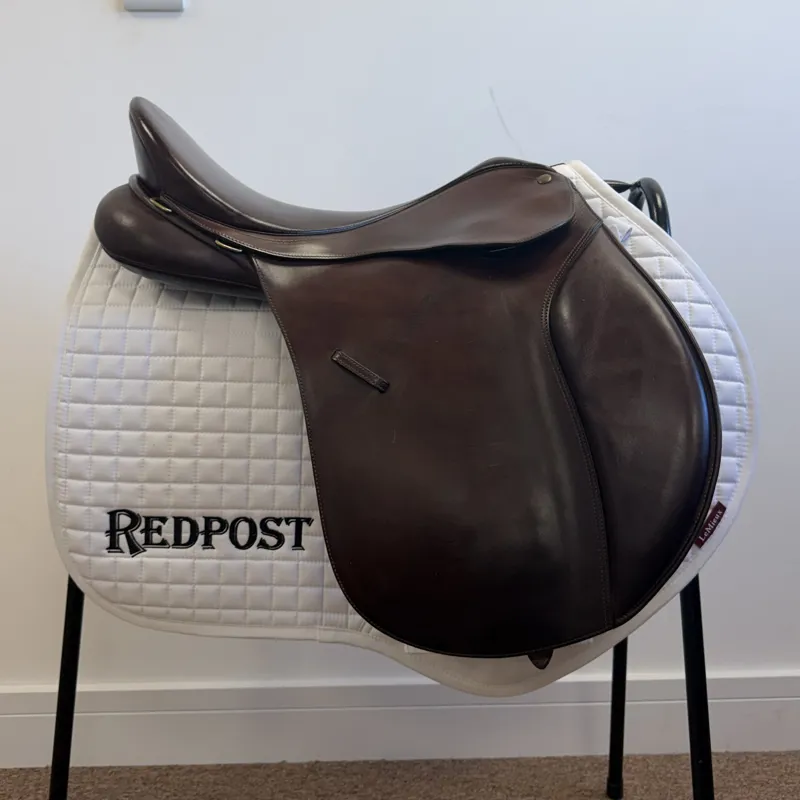 Bates Caprilli VSD Cair General Purpose Saddle - Brown 17.5in-1