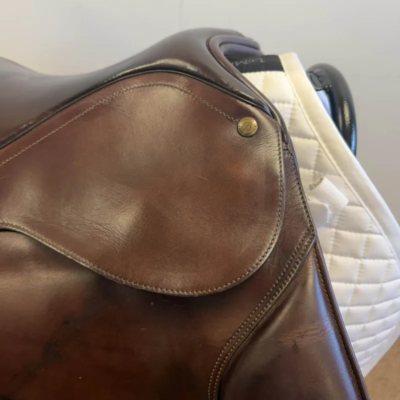 Bates Caprilli VSD Cair General Purpose Saddle - Brown 17.5in-5