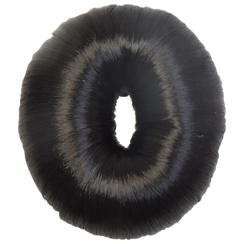 Imperial Riding Hair Donut Bun - Black