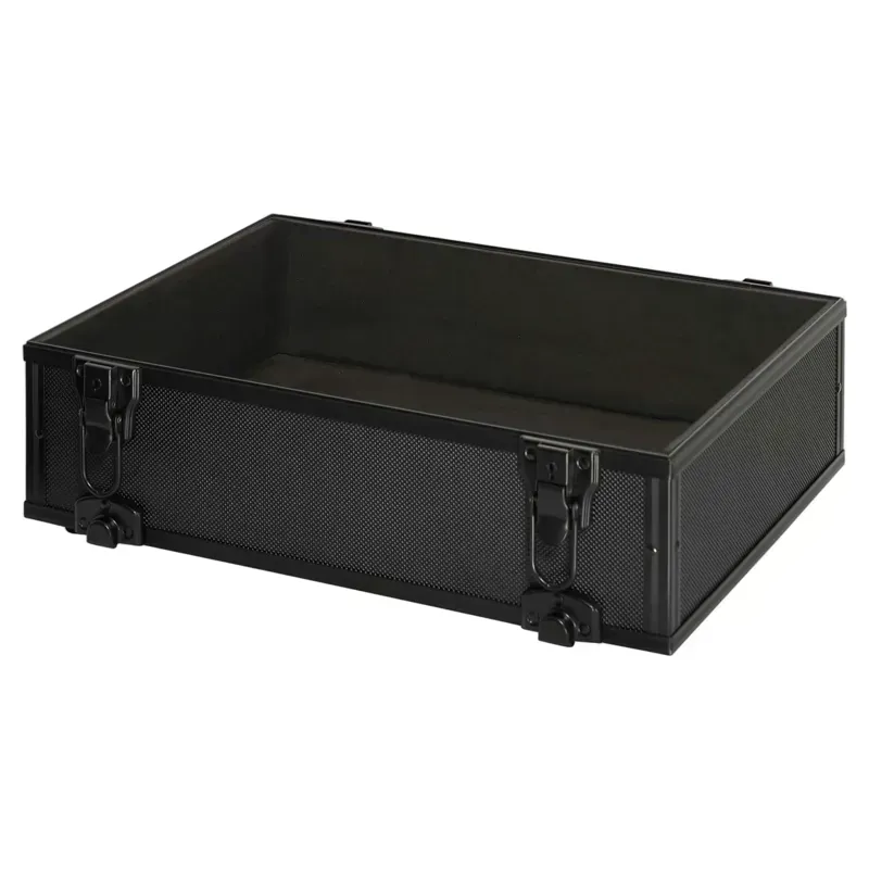 Imperial Riding StackX Deluxe Grooming Box - Black-2