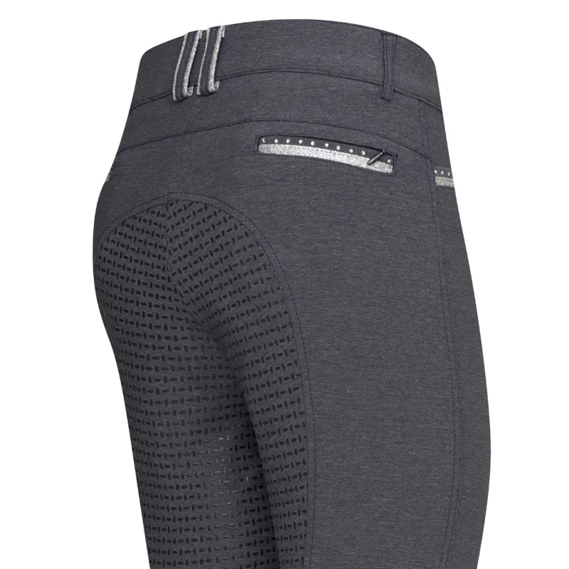 Imperial Riding Capone Full Grip Ladies Breeches - Denim-2