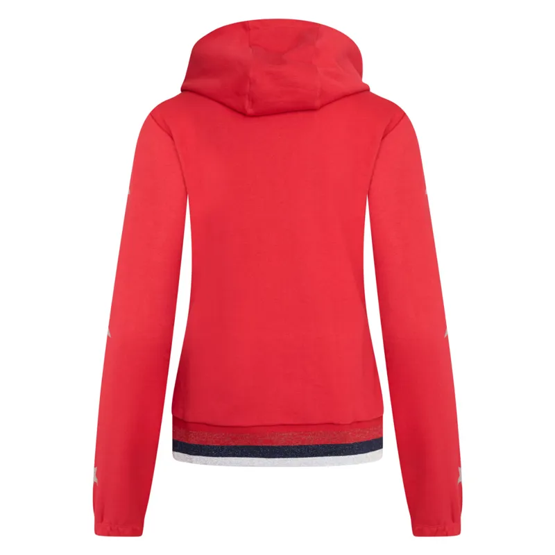 Imperial Riding Classy Ladies Hoodie - Tango Red-1