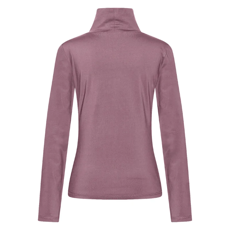 Imperial Riding Glory Cosmic Sparkle Junior Turtleneck Top - Bloom Pink-1