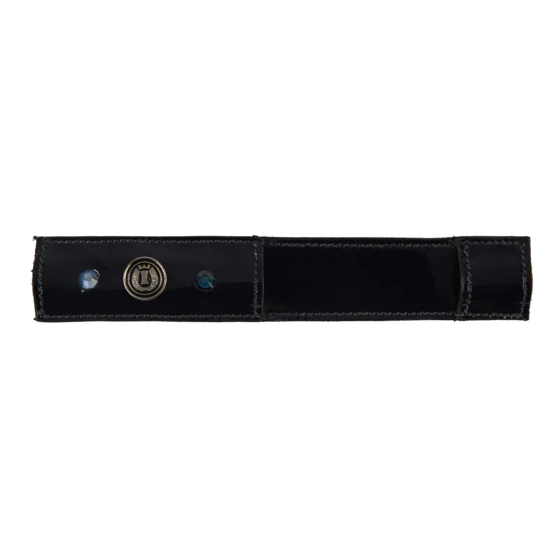 Imperial Riding Pardouz Spur Protectors - Navy/Metal