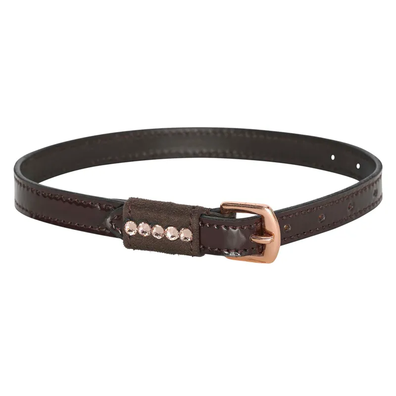 Imperial Riding Walker Glam Junior Spur Straps - Brown