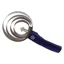 Imperial Riding Western Metal Curry Comb - Navy