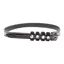 Imperial Riding Pardouz Spur Straps - Black/Black Croco