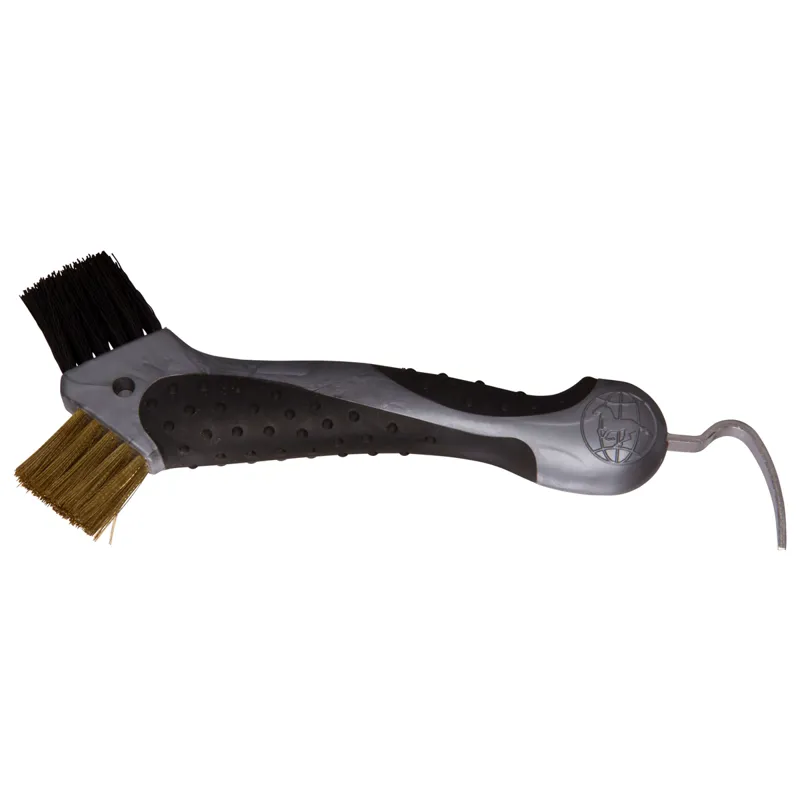 Imperial Riding Scraper Hoof Pick - Black/Grey