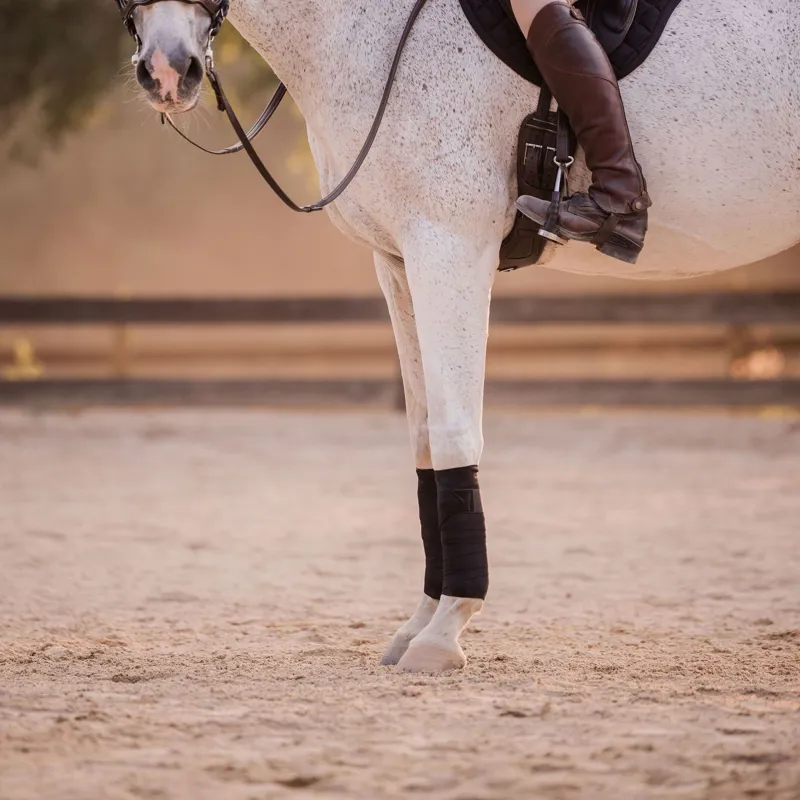 Incrediwear Equine Circulation Exercise Therapeutic Bandages - Black-9