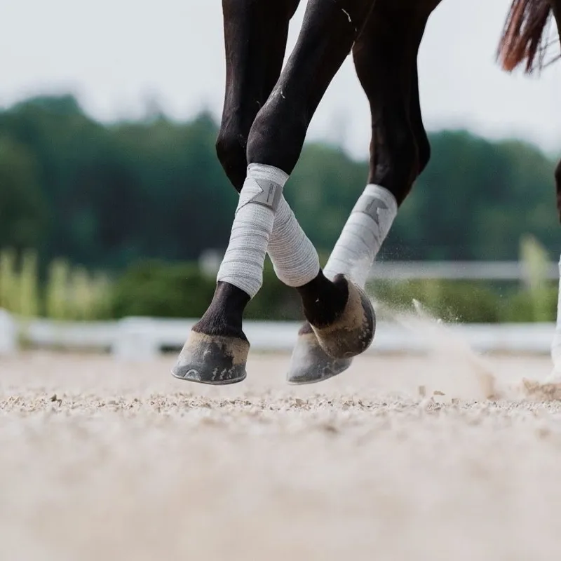 Incrediwear Equine Circulation Exercise Therapeutic Bandages - Grey-2