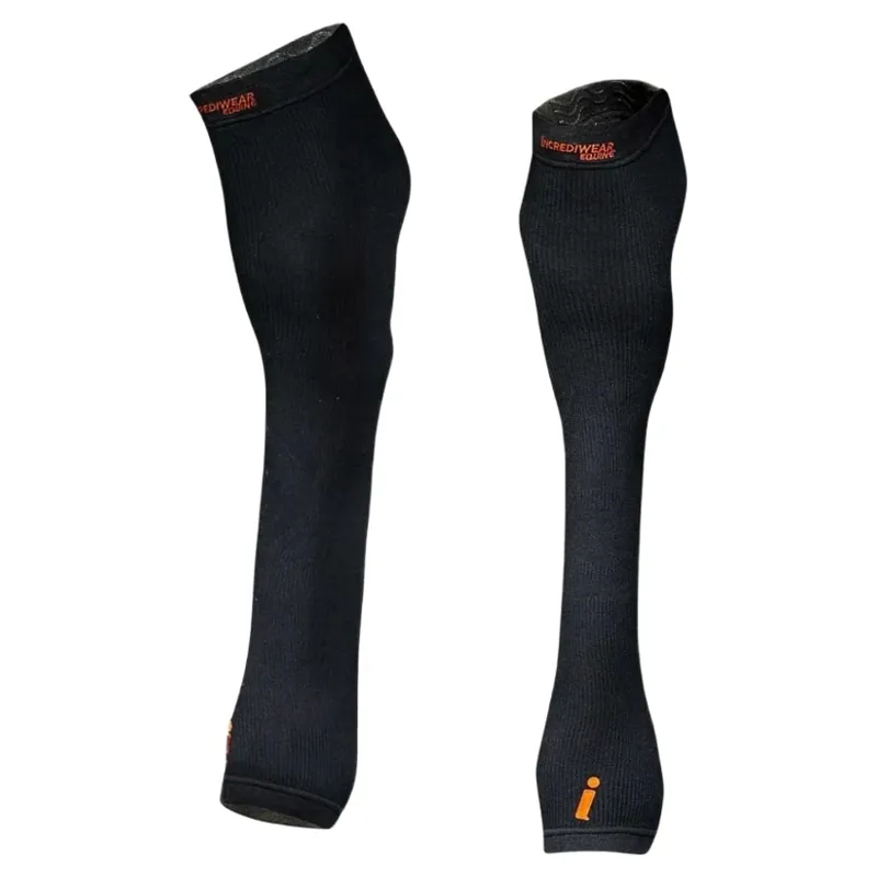 Incrediwear Equine Circulation Hock Sleeves - Black-5
