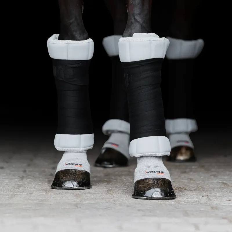 Incrediwear Equine Circulation Standing Wraps - Grey-4