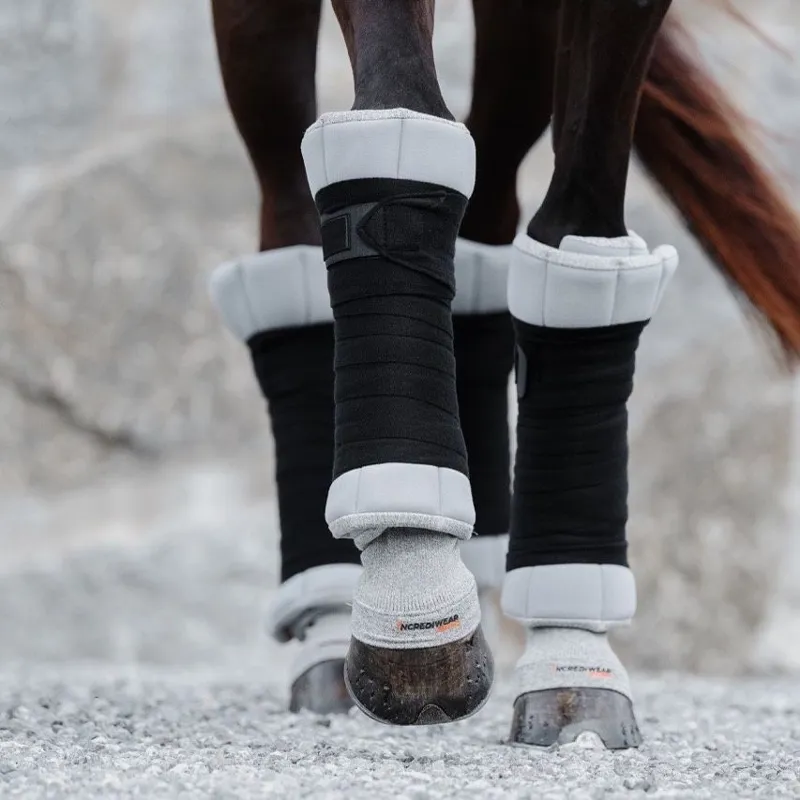 Incrediwear Equine Circulation Standing Wraps - Grey-7