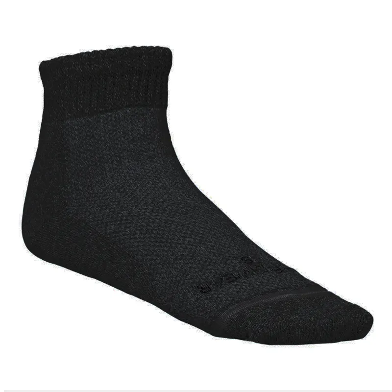 Incrediwear Circulation Unisex Short Ankle Socks - Black