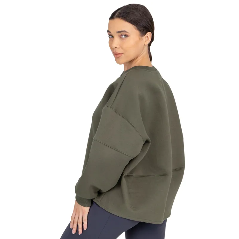 Aubrion React Womens Sweatshirt - Khaki-4
