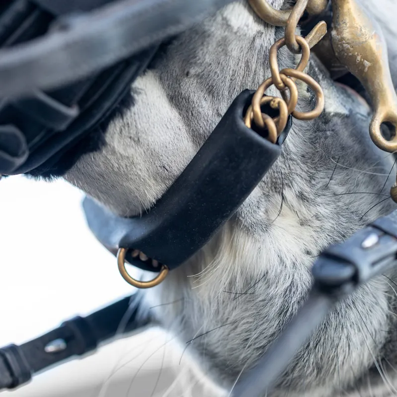 LeMieux Curb Chain Guard - Black-1