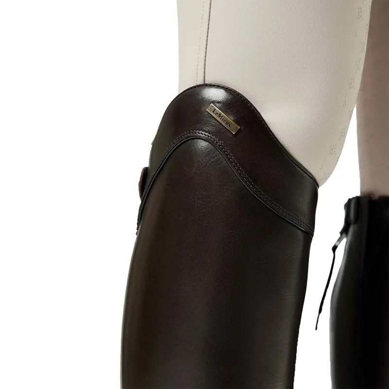 LeMieux Womens Field Tall Riding Boots - Tall Height - Brown-3