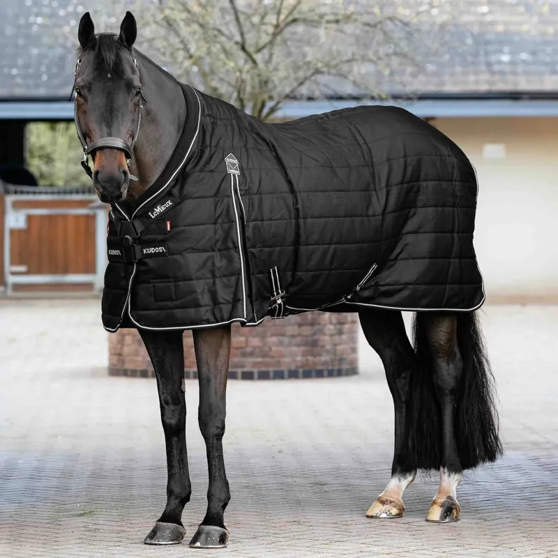 LeMieux Kudos ClimaCore Detachable Neck 200g Stable Rug - Black-1