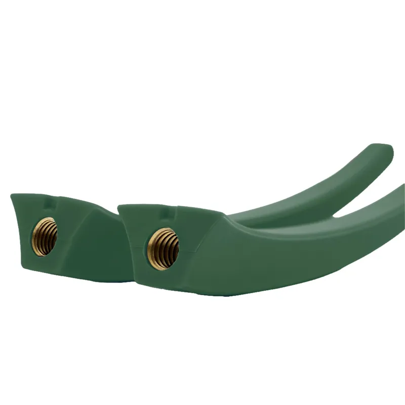 LeMieux VectorFlex Safety Stirrup Arms - Hunter Green-2