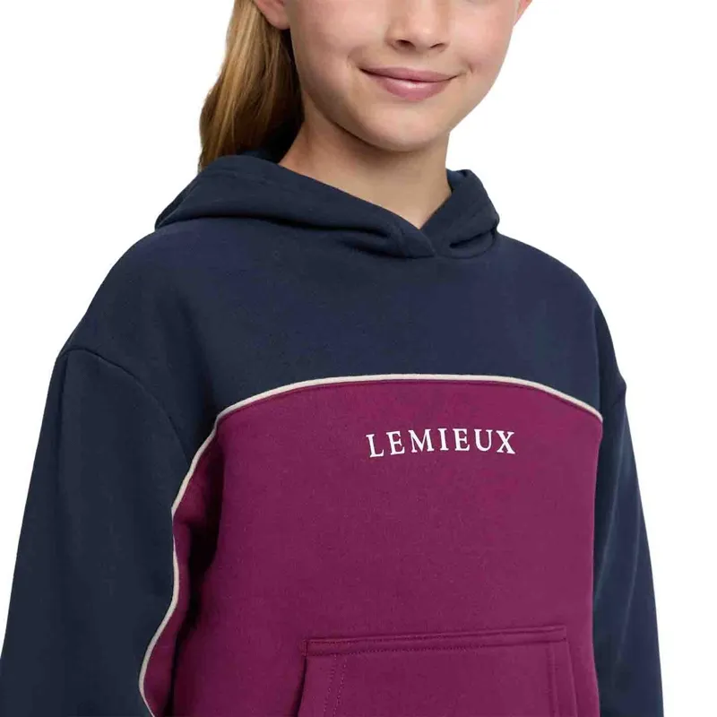 LeMieux Young Rider Sadie Hoodie - Blackberry-5