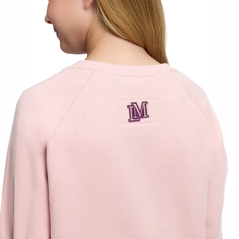LeMieux Young Rider Shay Varsity Crew Jumper - Petal-5