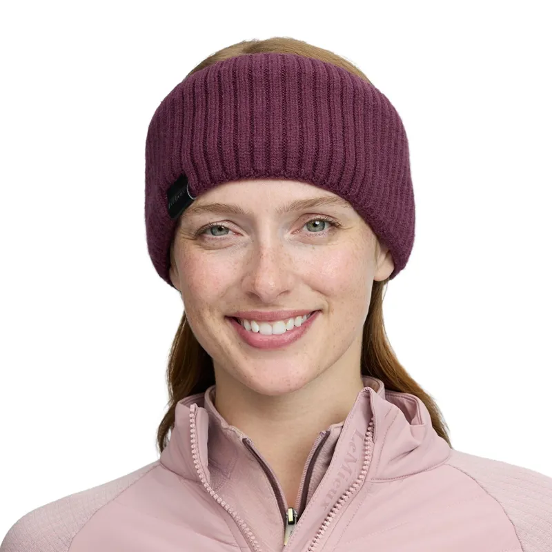 LeMieux Clara Womens Rib Headband - Bramble-1