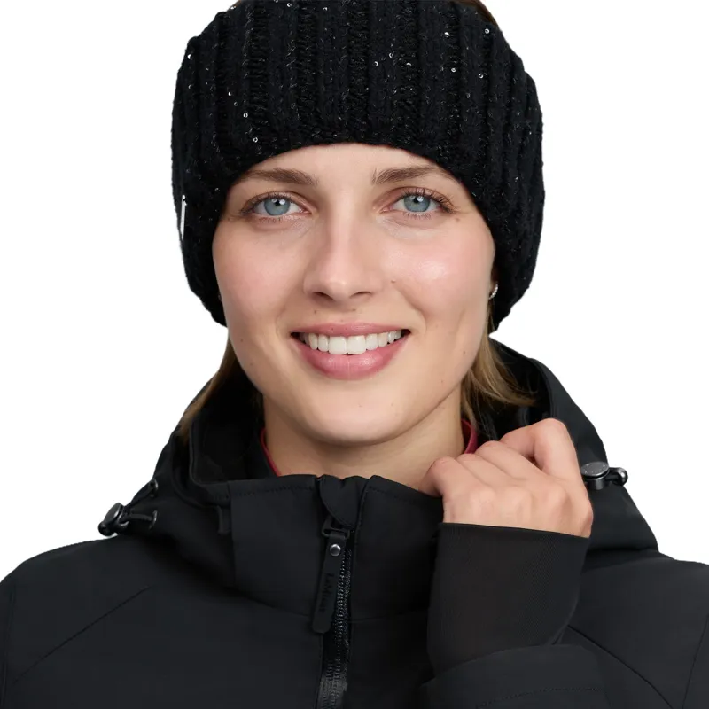 LeMieux Bernie Womens Sequin Headband - Black-4