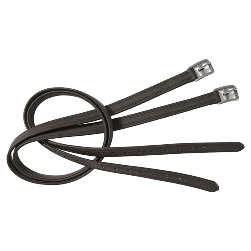 Jeffries Wembley Pro Stirrup Leathers - Brown