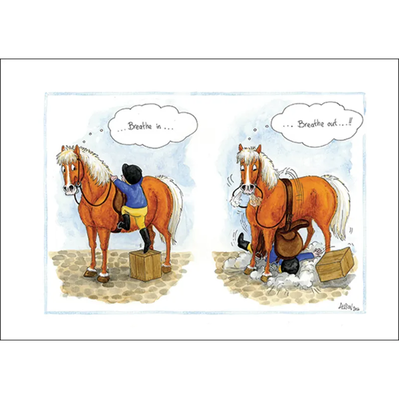 Alison Lingley Alisons Animals Horse Greetings Card - Various-2