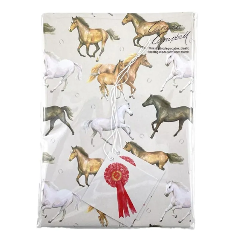 The Arty Penguin Wrapping Paper - Horse/Foal Party-2