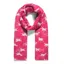 Jewelicity Printed Scarf - Pink/Horses