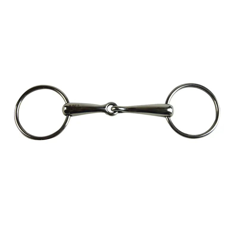 JHL Pro-Steel Loose Ring Jointed Snaffle Bit