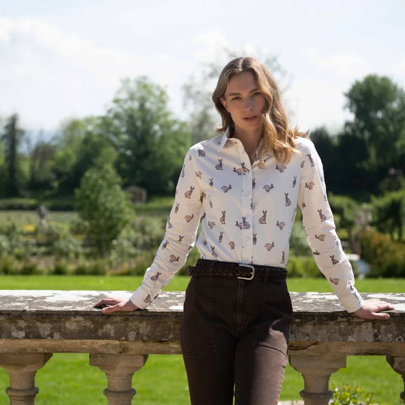 Toggi Johnson Ladies Stretch Shirt - White/Hare-7