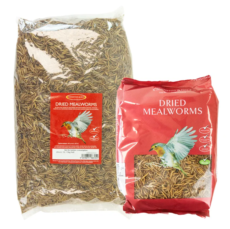 Johnston and Jeff Dried Mealworms