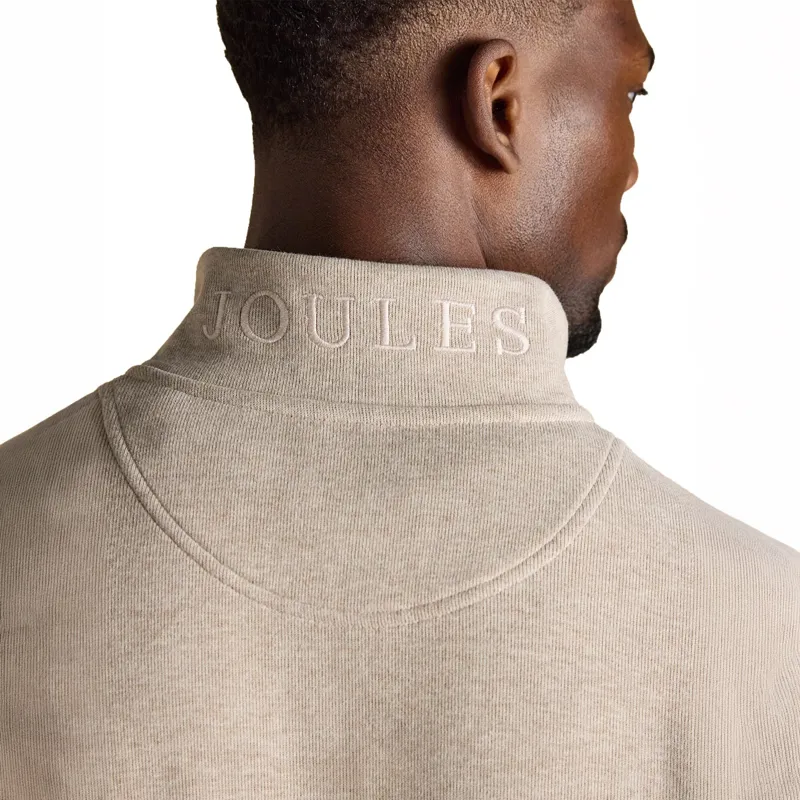 Joules Alistair 1/4 Zip Mens Sweatshirt - Oatmeal-7