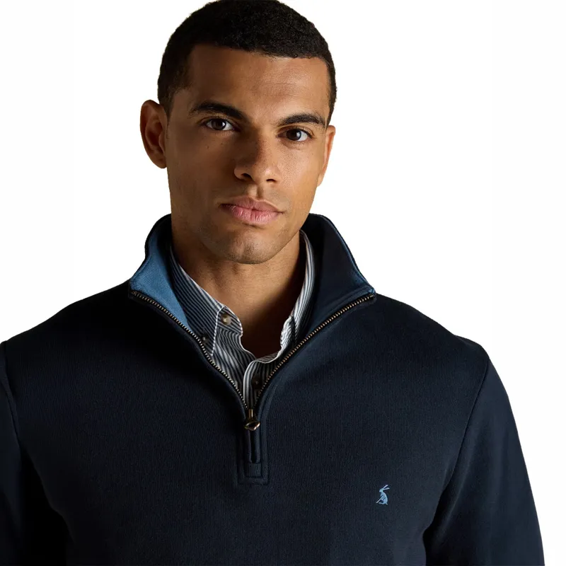 Joules Alistair 1/4 Zip Mens Sweatshirt - Navy-3