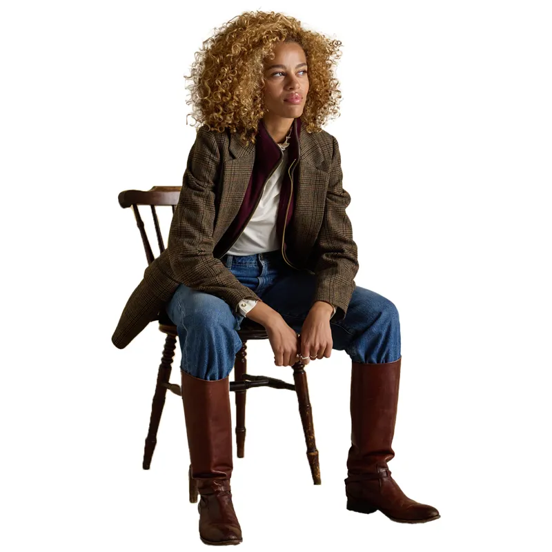 Joules Amy Womens Long Sleeve Jersey Top - Cream-5