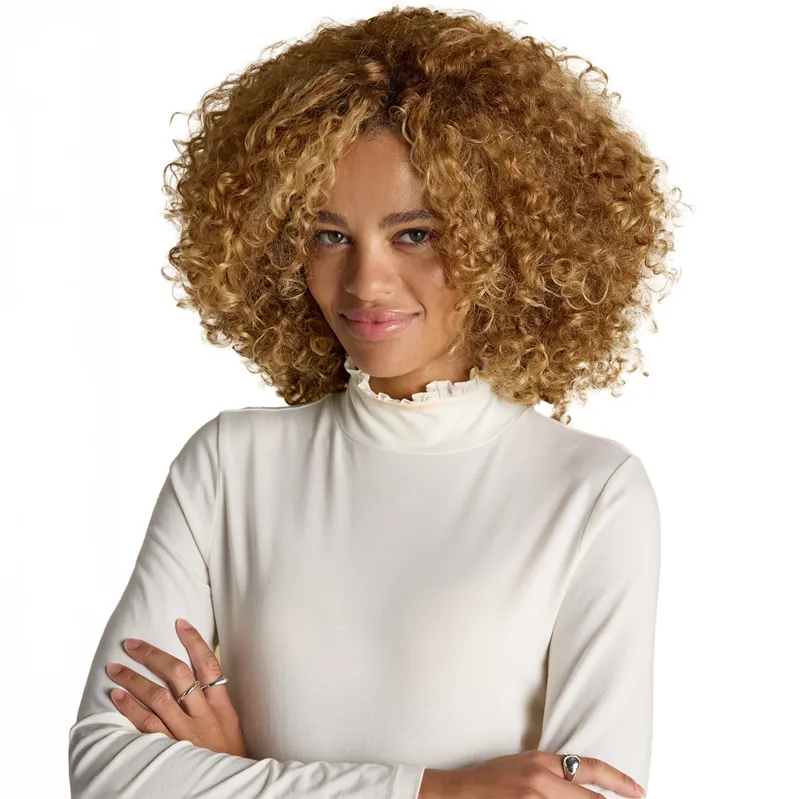 Joules Amy Womens Long Sleeve Jersey Top - Cream-3