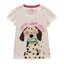 Joules Astra Junior Girls T-Shirt - White Dogs