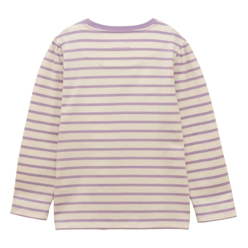 Joules Ava Junior Girls Long Sleeve Top - Lilac/Purple-1